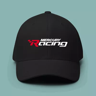 Mercury Racing Logo Print Cap Baseball Hat For Unisex Adults • $19.50