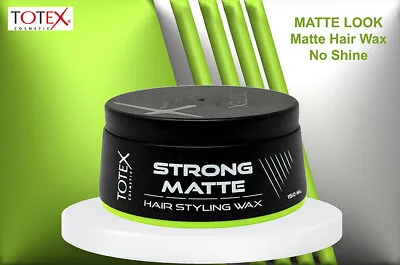 TOTEX - STRONG MATTE - Hair Styling WAX - Improved FORMULA - NEW LOOK - 150 Ml • £7.49