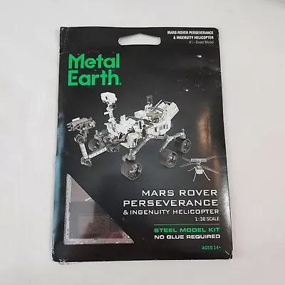 Metal Earth Mars Rover Perserverance 1:30 Scale Steel Model Kit - NIP • $14.99