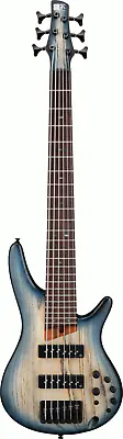 $1979 • Buy Ibanez SR606E CTF Electric 6 String Electric Bass Guitar - Cosmic Blue Starburst