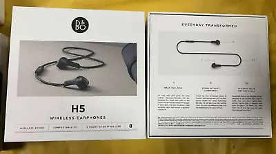 B&O H5 Wireless Headphones Black *FOR PARTS ONLY* SET OF 6 PCS • £29.99