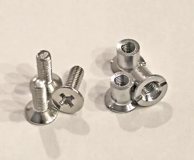 Set Of 3 Steel Barrel Nuts & Screws For 10.5  Metal Nab Tape  Reels • $3