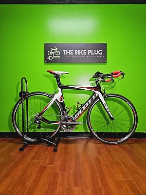 Scott Plasma 10 Dura-Ace 10x2 Carbon Fiber Triathlon Bike Size 52cm • $1399.99