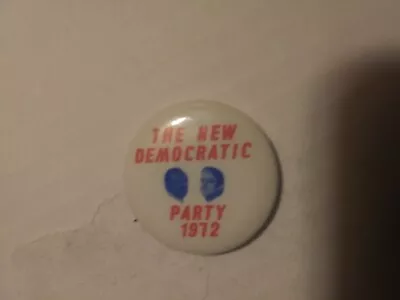 George McGovern Tom Eagleton Pin Back Campaign Button Photo Jugate  Democratic  • $7.99