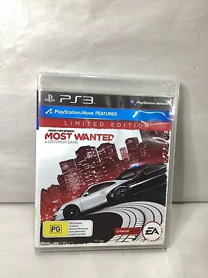 PS3 PlayStation - Need For Speed: Most Wanted - Limited Edition - Driver  Free P • $12.99