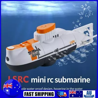 RC Submarine Ship Model 6CH Remote Control Diving Boat Electric Toy (White) • $30.19