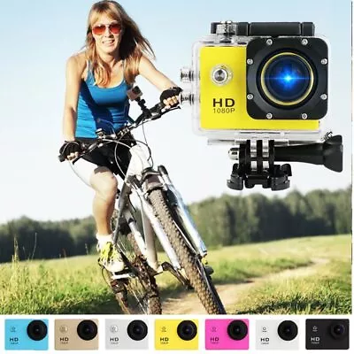 UHD 1080P Camera Motorcycle Sports Helmet Camera DV Car Camera Waterproof • £17.09