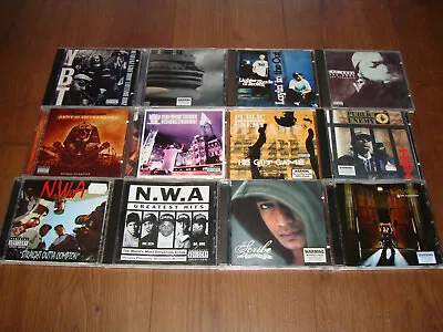109 CD Bundle Bulk Lot Collection Full Box Hip Hop Rap R&B • $199.99