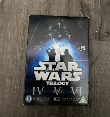 £5 • Buy Star Wars The Original Trilogy DVD 2008 6-Disc Set Original Theatrical Versions
