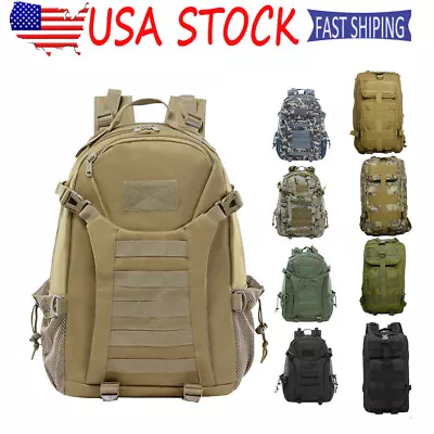 Tactical Backpacks Military Molle Army Assault Pack Bag Hiking Treeking Rucksack • $25.99