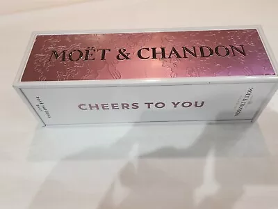 MOET & CHANDON Cooler Tin White & Rose Cheers To You Limited Edition Metal Box • $18