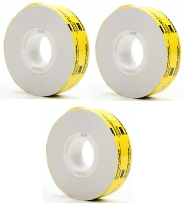 £16.99 • Buy 3M Scotch 928 ATG Repositionable Double Coated Tissue Tape (3 Pack) 19mm X 16.5m