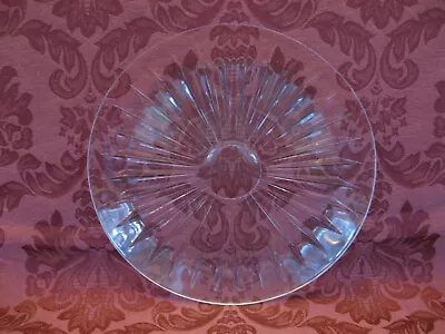 $49.99 • Buy Val St Lambert Balmoral Crystal 11-3/4  Cake Plate - Very Nice!
