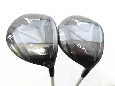 New Mizuno ST-X 220 Wood Set 18* 5w + 21* 7w Aldila Ascent 50 Regular Flex + HC • $117.50