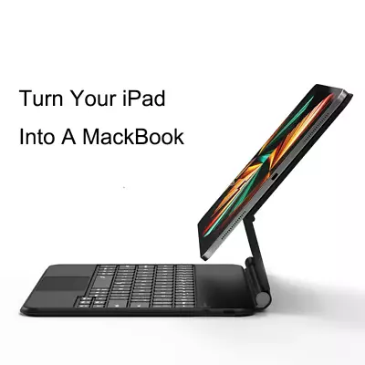 Magic Keyboard Case For Ipad Pro 12.9‑Inch (3rd 4th 5th 6th Gen 2022-21) Black • $179.99