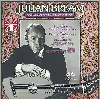 £15.99 • Buy Julian Bream: Concertos For Lute And Orchestra - SACD Multi-channel And Stereo