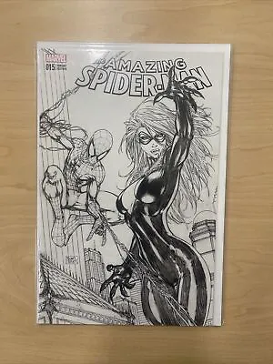 Amazing Spider-Man #15 Michael Turner Aspen Comics Sketch Variant 2016 • $50