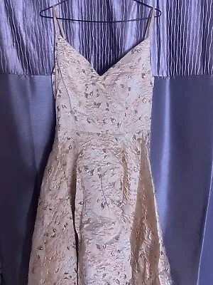 £55 • Buy Goddiva Blush High Low Hem Occasion Dress Size 12 FINAL OFFER PRICE