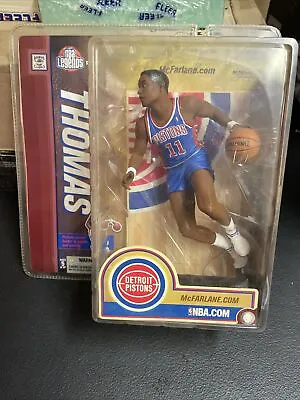 Isiah Thomas NBA Legends Series 2 McFarlane VARIANT Figure Pistons Blue Jersey • $38.95