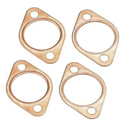 Copper Exhaust Port Gasket 1-5/8  ID 4PC EMPI 17-2821 VW Air Cooled Bug Ghia Bus • $24.99