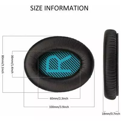 Replacement Ear Pads Cushions For QuietComfort 35 K3 QC35 L0 NICE II Lot K1J0 • $9.12