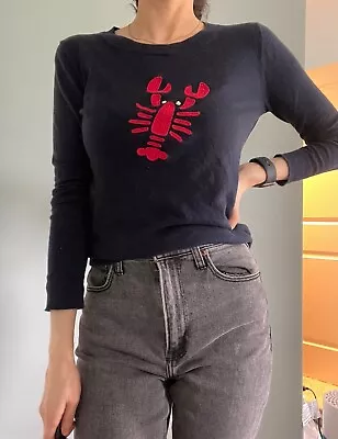 Jcrew Shirt With Lobster Detail For Summer Fall Womens Shirt • $10