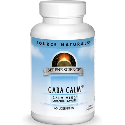 Source Naturals Gaba Calm - Orange 60 Loz • $12.83