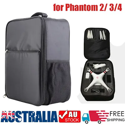 $269.99 • Buy Drone RC Case Shoulder Carry Backpack Bag Quadcopter For DJI Phantom 2 3 4
