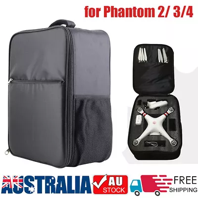 $269.99 • Buy Drone RC Case Shoulder Carry Backpack Bag Quadcopter For DJI Phantom 2 3 4