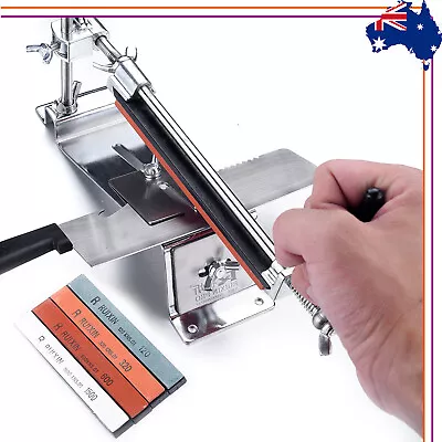 Professional Edge Knife Sharpening Fix-angle Sharpener System& 4Stones #120-1500 • $49.85