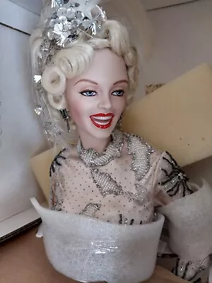 Marilyn Monroe Franklin Mint ULTIMATE 24  Porcelain Doll PROTOTYPE No Business • $295