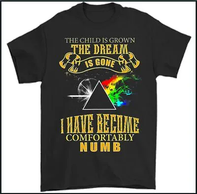 £10.97 • Buy Comfortably Numb T-SHIRT, Mens Dark Side Of The Moon Dave Gilmour TEE TOP