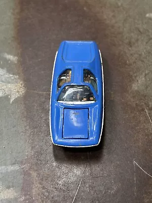 Husky Toys 1960's Era Man From Uncle Car. Die-cast. Vibrant Blue! 1/64. Clean. • $35