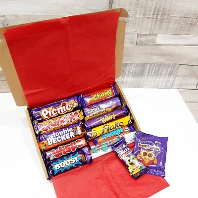 £10.99 • Buy Cadbury Chocolate Bar Gift Box | Personalised Hamper | Happy Birthday | Easter