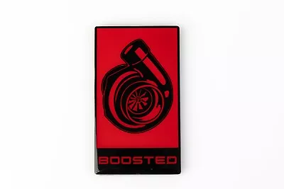 2015-2024 Mustang Boosted Badge - GT350 EcoBoost Emblem • $39