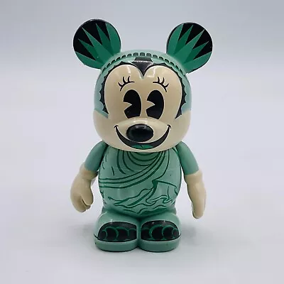 Disney Vinylmation Minnie Statue Of Liberty New York 3  Toy Figure Cake Top • $7.45