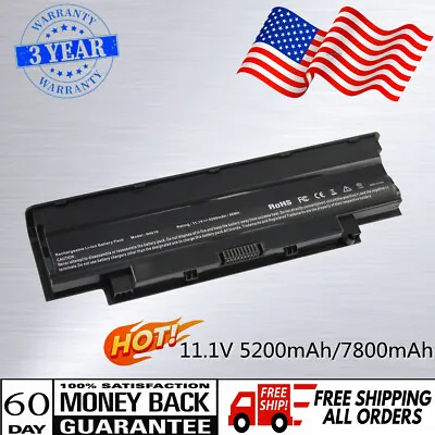 J1KND Battery For Dell Inspiron GK2X6 HHWT1 7XFJJ WT2P4 N4010 Series 6/9 Cell • $22.99