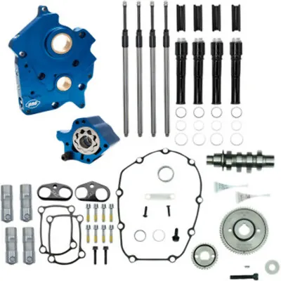 S&S M8 Cam Plate Oil Pump Kit Package Black 475G Gear Harley Touring Softail 17+ • $1601.94