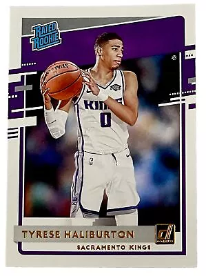 NBA 2020/2021 Panini Optic Rated Rookie Tyrese Haliiburton Card 🏀 No 251 • $3.95