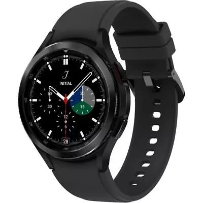 Samsung Galaxy Watch 4 Classic 46mm Black Black LTE Excellent • $74.99