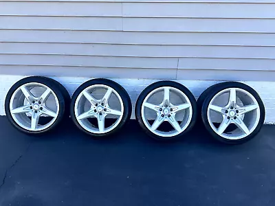 2013-2019 Mercedes R231 Sl550 Sl450 Amg Wheels Wheel Rim Rims Tire Set 19* Oem • $2250