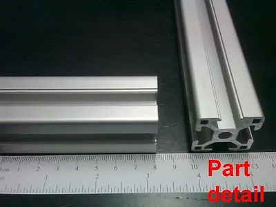 Aluminum T-slot 3030 Extruded Profile 30x30-8 Length 300mm (<12 ) 4 Pieces Set • $47.60