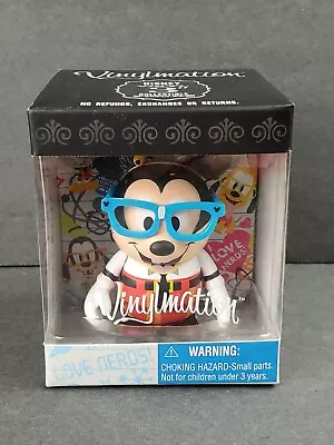 Disney Vinylmation 3  Nerds Rock Mickey Mouse Original Mold 2011 Toy Park Figure • $10.16