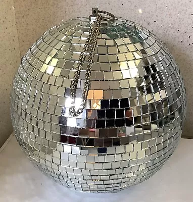 10” - 25.5cm Hanging Mirror Disco Ball For Parties Home Decor Not Motorised! • £9.99