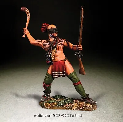 W Britain Clash Of Empires Native Warrior Attacking With War Club 16087 • £35.99