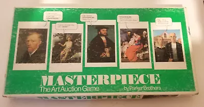 Vintage Masterpiece The Art Auction Board Game By Parker Brothers. 1976 • $45