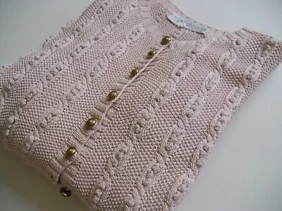 Vintage **edina Ronay** Hand Knitted Cardigan • £25