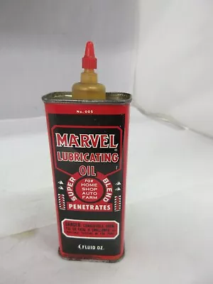 Vintage Advertising Marvel   Oiler Household Auto Garage Shop Tin   M-35 • $15