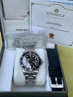 Ginault Ocean Rover 1 Automatic Dive Watch * Runs Great & Keeping Time • $1005