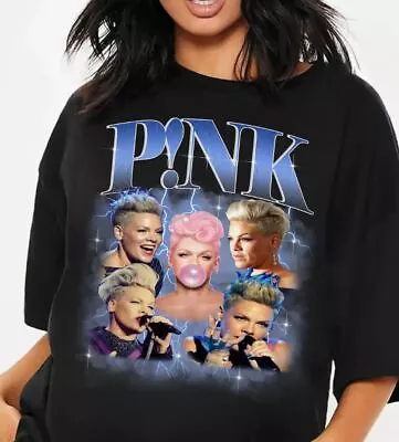 Vintage P!NK Pink Bootleg Style Tee Pink Tour Shirt Gift For Women And Man • $14